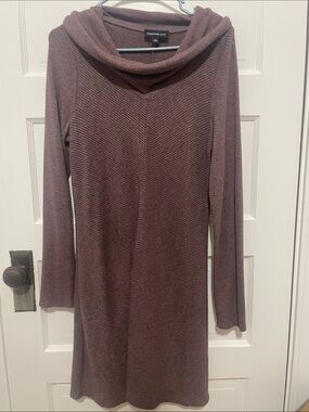 Fortune + Ivy Cozy Mauve Knit Sweater - Large